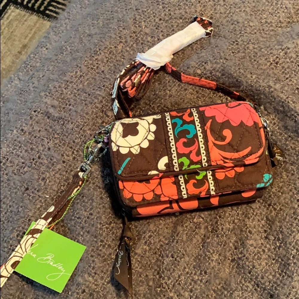 Vera Bradley cross body wallet